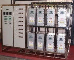 reverse osmosis and EDI treatment deionized water machine for making ultra pure water