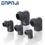 Right angle connector air hose claw fitting female type quick connector for flexible pipes AD42.5