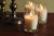 Import Rocks and Tray Natural Candlescape Set decorative glass candle holder from China