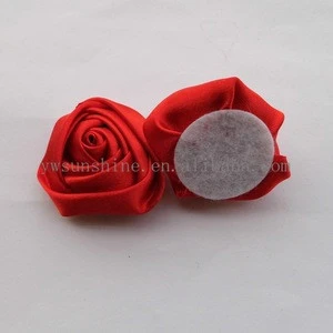 Rosettes DIY hemp ribbon rose flowers accessories hair accessories TY825