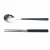 Import Royal Stainless Steel Sliver Plated Spoon And Chopsticks Travel Cutlery set from China