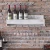 Import Rustic Whitewashed Wood Wall-Mounted Wine Rack with Bottle & Glass Holder from China