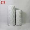 Safe and sturdy classic ceramic porcelain flower vase white vases