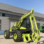 Sale Small Hydraulic Lifting Arms Grab Attach Log Wood Grapple Loader bell Sugarcane loader