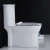 Import Sanitary Ware European Wholesales Style Wc One Piece White Siphonic Toilet For Bathroom from China