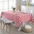 Import Sell fashionable tartan tablecloth bespoke hotel tablecloth from China