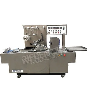Semi automatic cellophane wrapping machine for medical box