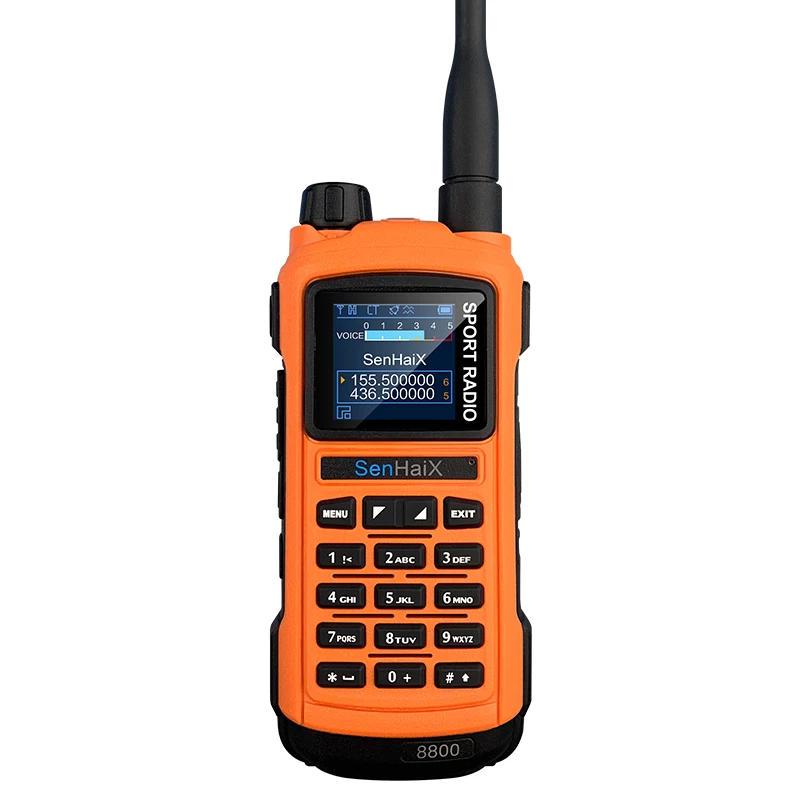 SenHaiX 8800 Dual Band UHF VHF Handheld Amateur Radio Handy Walkie Talkie