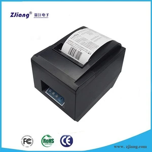 Serial interface desktop 80mm thermal printer for all in one pos ZJ-8250