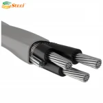 Service Entrance Cable SER SEU Copper Aluminium Conductor UL854 AWG Size 2 Core Concentric Cable