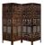 Import Sheesham Carved Room Divider Wooden Screen Top Seller India from India