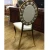 Import Shunde factory rose gold stainless steel wedding louis dining chair from China