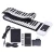 Import silicon flexible keyboard piano 88 key digital MIDI roll up piano instrument from China