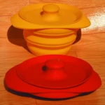 Silicone Dog suction non breakage and anti bite Bowls  durable pet Feeder,Pet Dog Cat Collapsible Feeding Bowl Travel Feeder