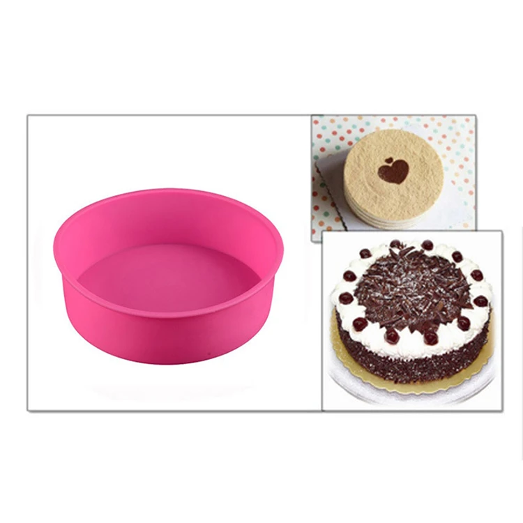 Silicone Round Cake Baking Pan Baking Tools