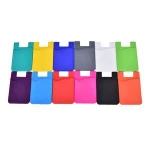 Silicone rubber Material card holder wallet ID / CREDIT OTHER CARDS Use silicone credit card holder for phone