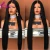 Import Silky Straight Unprocessed Raw Indian Human Hair Full Lace Wig, Middle Part Straight Wig with Baby Hair from China