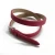 Import Simple Design Stainless steel Buckle  Double Layer Wrap Flat Leather Couple Bracelet for Lover from China