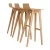 Import Simple solid wood leisure high bar chair high bar stool from China