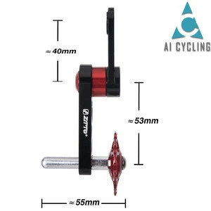 Single Speed Bike Chain Tensioner Cycling Adjustable pulley jockey wheel Derailleur for 1speed folding bike city bicycle