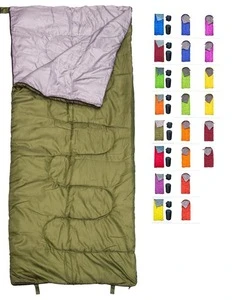 sleeping bag polyester canvas cold weather sleeping bag