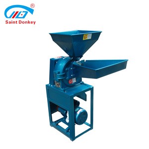 small dry grain/wheat/corn/chilli/spice/herbs/flour mill crushing machine for animal feed