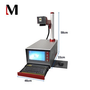 Small Fiber Laser Marking Machine Laser Stretch Mark Removal Machine Enclosed Fiber Laser Marking Machine