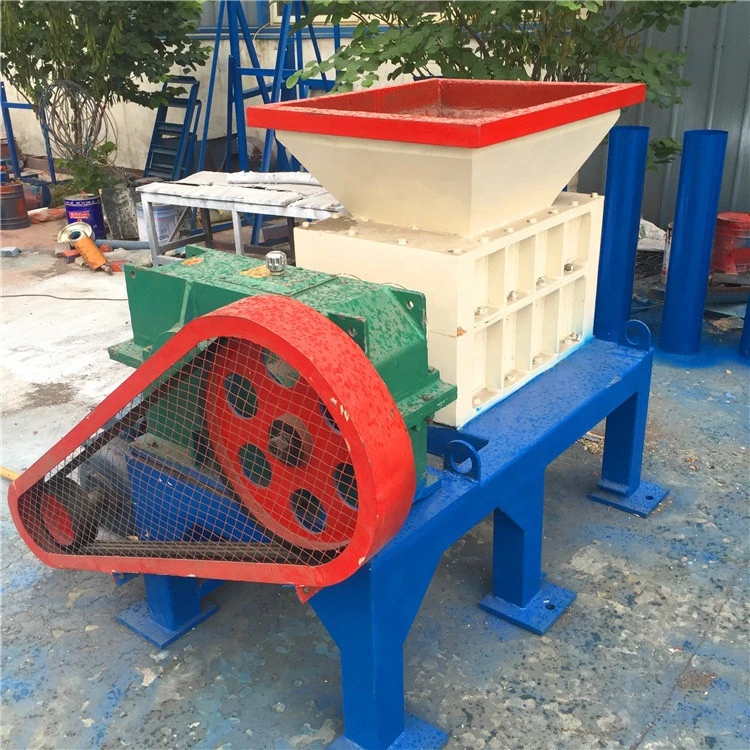 Small industrial cardboard plastic recycling shredder crusher machine for sale