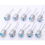 Smart 10PCS A Set Solid Capacitor Motherboard Graphics Card Capacitor 1500UF 6.3V 10X13 Passive Components Capacitors