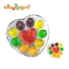 smart heart jelly candy multicolor pudding jelly candy