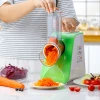 Smile mom 5 in 1 Kitchen Help electric Multi Dicer Manual Vegetable Cutter Grater Speedy Slicer Dicer