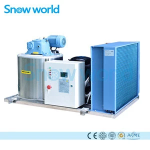 Snow world Flake Ice Machine 500Kg with Evaporator