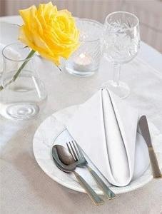 Soft Comfortable Cotton Dinner Events Table Fabric Napkin