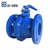 Soft Seal Full Bore Flanged Ball Valve Ducctile Iron Body and Ss Ball