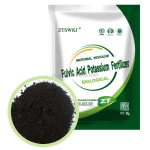 soil borne disease prevent powder form fulvic acid potassium fertilizer