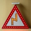 Solar powered led  traffic signs for reverse detour sign HNSS-WN03