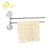 Import Solid Reputation Double Towel Rack Chrome Bath Towel Bar from China