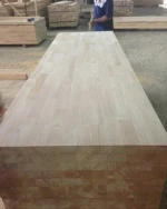 SOLID RUBBER WOOD FINGER JOINT LAMINATING BOARDS FROM VIETNAM