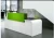 Import Solid surface colorful customer service reception counter/front desk reception counter from China