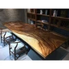 solid walnut wood  table dinning table set dining room furniture