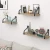 Import Solid wood storage rack and floating shelf set floating shelves wall mounted store from China