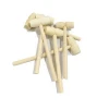 Solid Wooden Crafts Mini Mallet Hammer without paint unfinished Wood hammer Hardwood Natural Hammers
