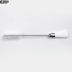 Sound Hole Cleaner White Color Nylon Mini Clarinet Brush