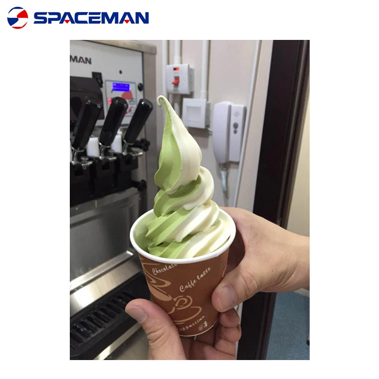 SPACEMAN ice cream maker frozen yogurt ice cream machine commercial frozen yogurt machine