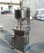 spx Pneumatic foam cream/paste filling machine,semi automatic hot sauce filling machine