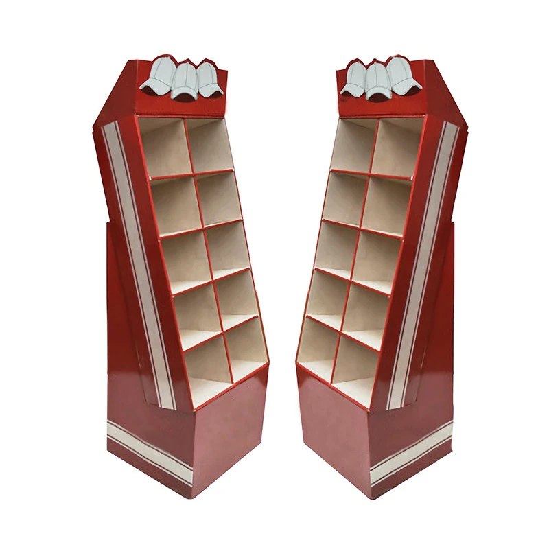 SS Hot Sale Custom cardboard paper comic book floor display stands,corrugated magazine/newspaper/brochure rack