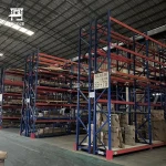stacking racks shelves warehouse storage Selective Pallet Rack Orange
