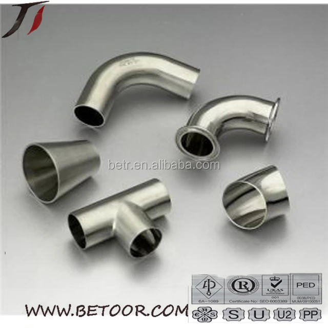 Stainless steel 304 316L Pipe Sanitary reducer