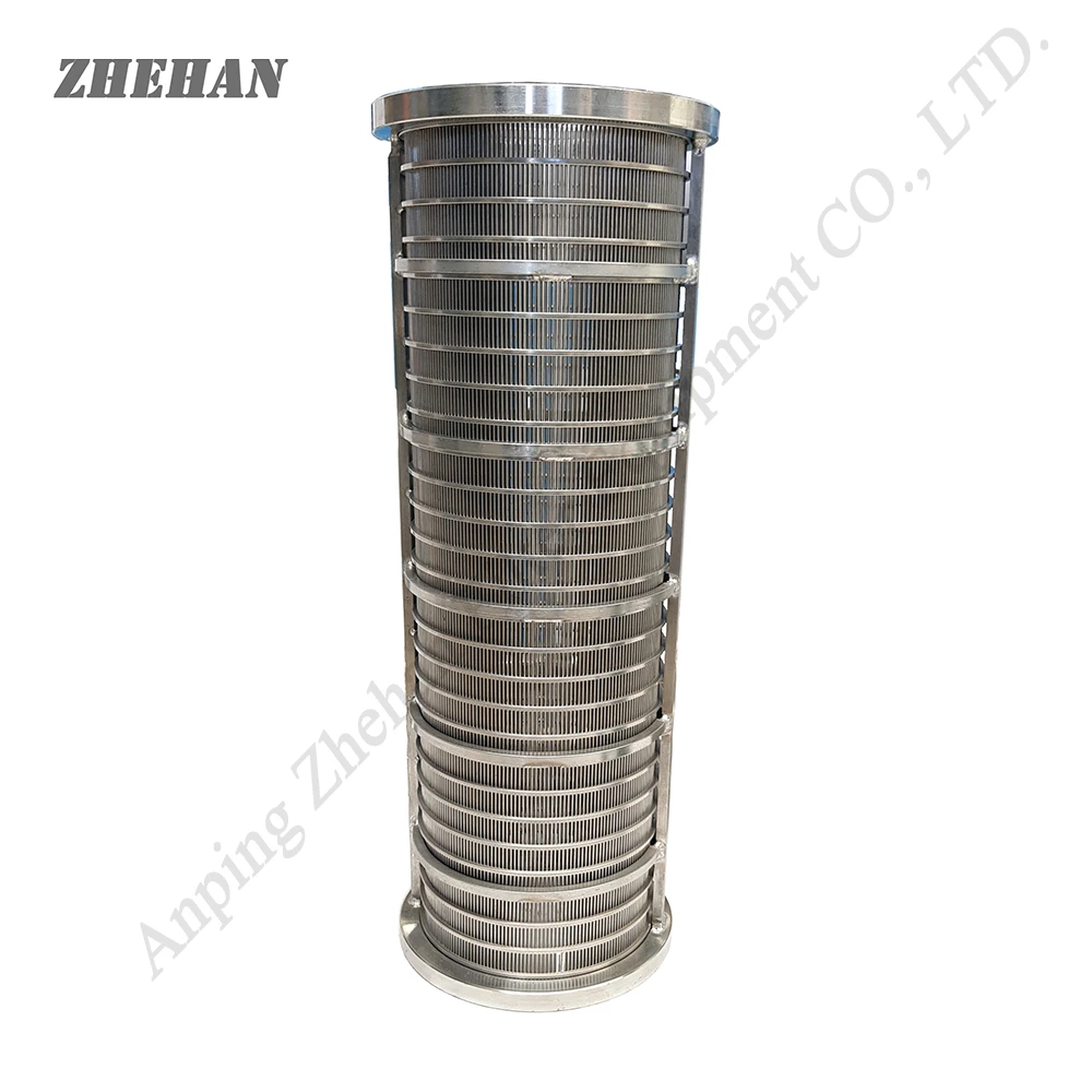 stainless steel 304 rotary drum screen filter for screw press sludge dewatering machine