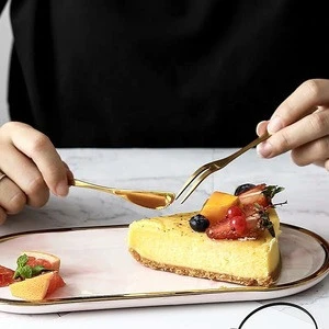 Stainless steel baking cake knife, dessert fork, fruit fork